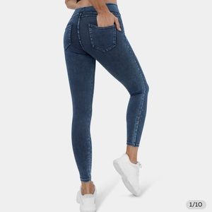 HALARA denim leggings
